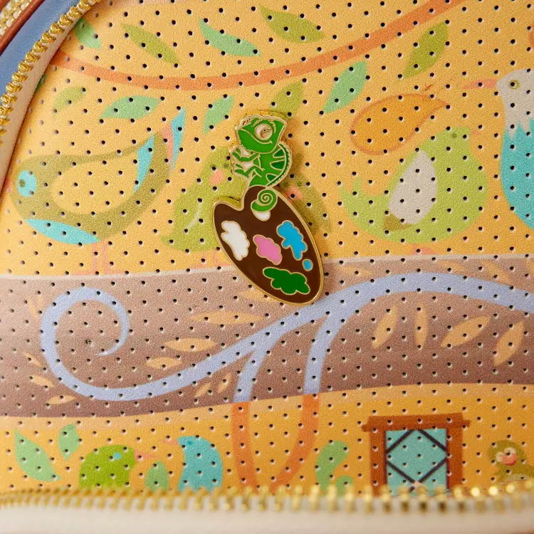 Loungefly Disney Tangled Rapunzel Painting Mini Backpack