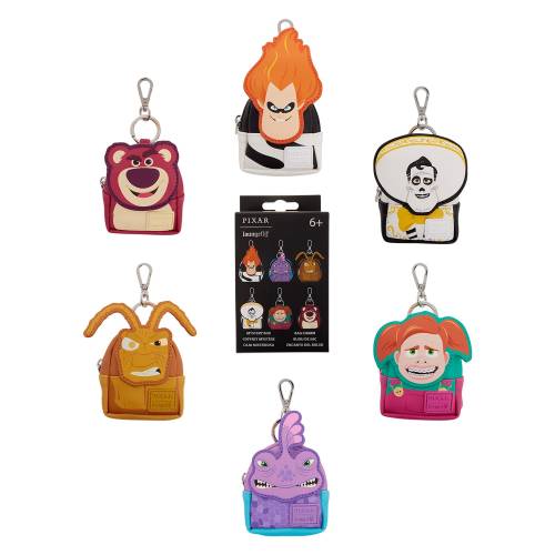 Loungefly Disney Pixar Rivals Mini Backpack Bag Charm Mystery Box