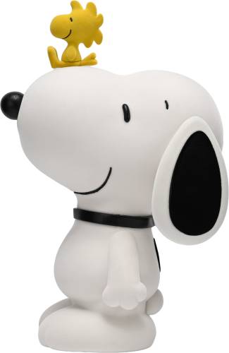 Monogram PEANUTS - Snoopy & Woodstock - Skarbonka Flocked