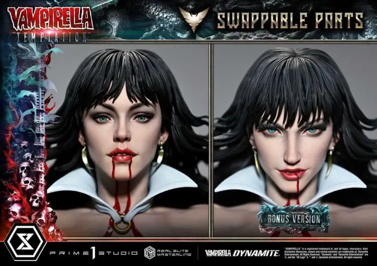 Prime 1 Studio Vampirella Real Elite Masterline Series - Statua Pokusa Wersja Bonus 1/3 100 cm