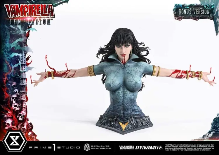 Prime 1 Studio Vampirella Real Elite Masterline Series - Statua Pokusa Wersja Bonus 1/3 100 cm