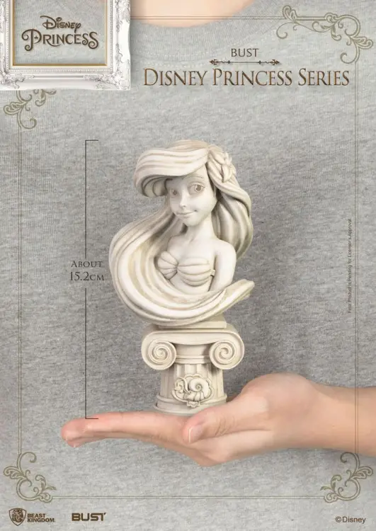 DISNEY - Ariel - Buste Princess Series PVC 15cm