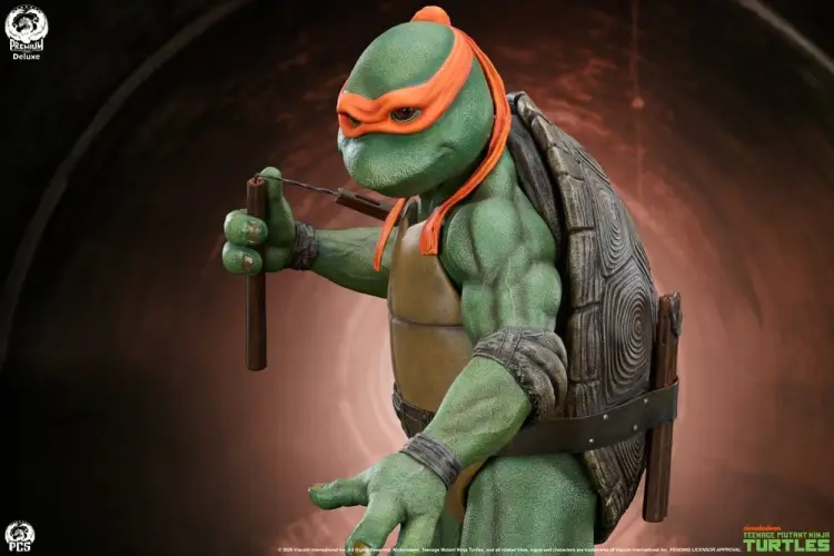 Premium Collectibles Studio Teenage Mutant Ninja Turtles - Michelangelo - Deluxe Edition 1/2