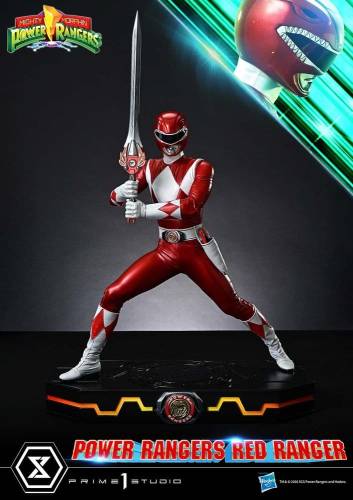 Prime 1 Studio Mighty Morphin Power Rangers Premium Masterline - Red Ranger 1/4 62 cm