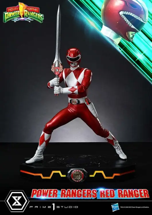 Prime 1 Studio Mighty Morphin Power Rangers Premium Masterline - Red Ranger 1/4 62 cm