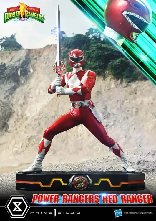 Prime 1 Studio Mighty Morphin Power Rangers Premium Masterline - Red Ranger 1/4 62 cm