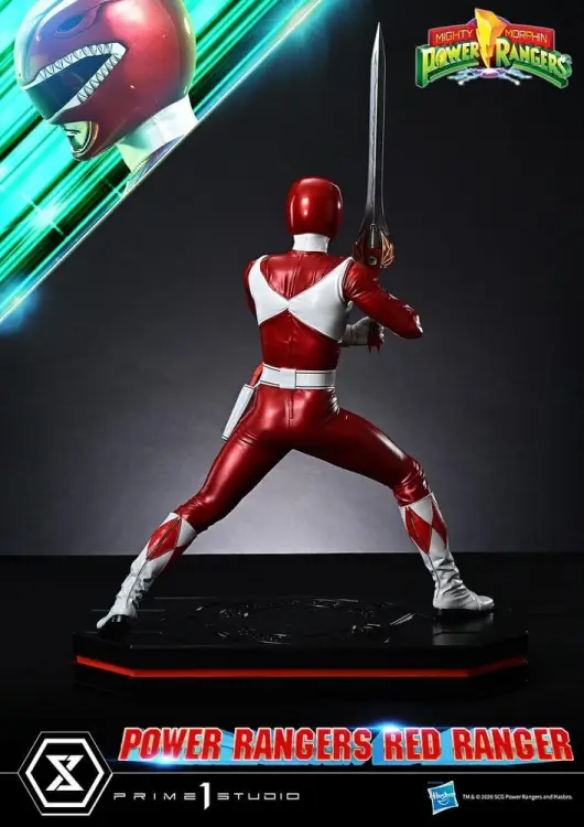Prime 1 Studio Mighty Morphin Power Rangers Premium Masterline - Red Ranger 1/4 62 cm