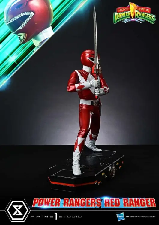 Prime 1 Studio Mighty Morphin Power Rangers Premium Masterline - Red Ranger 1/4 62 cm