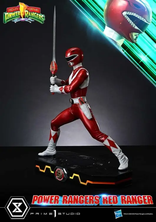 Prime 1 Studio Mighty Morphin Power Rangers Premium Masterline - Red Ranger 1/4 62 cm