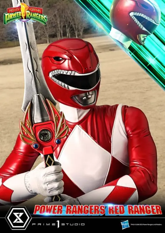 Prime 1 Studio Mighty Morphin Power Rangers Premium Masterline - Red Ranger 1/4 62 cm