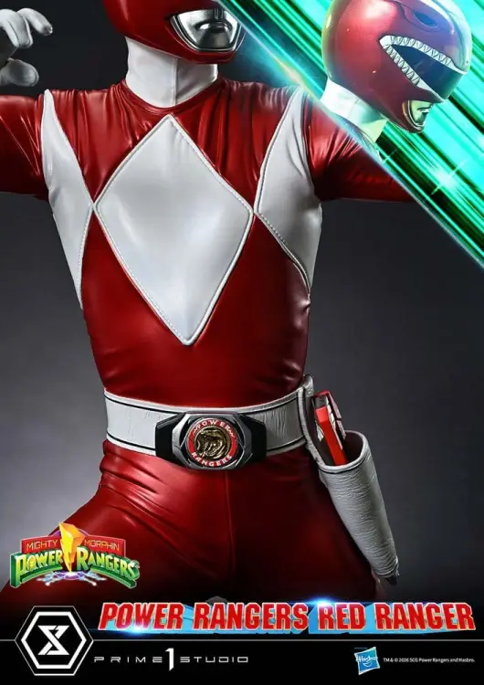 Prime 1 Studio Mighty Morphin Power Rangers Premium Masterline - Red Ranger 1/4 62 cm