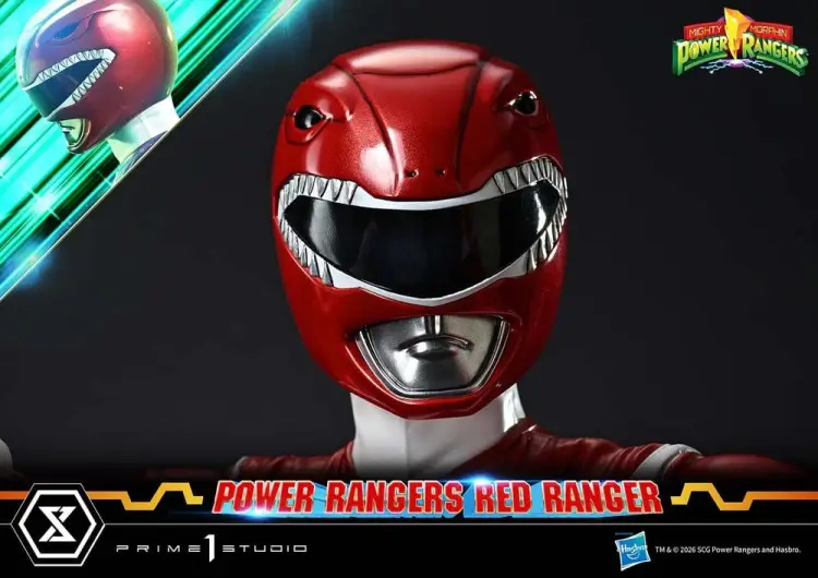 Prime 1 Studio Mighty Morphin Power Rangers Premium Masterline - Red Ranger 1/4 62 cm