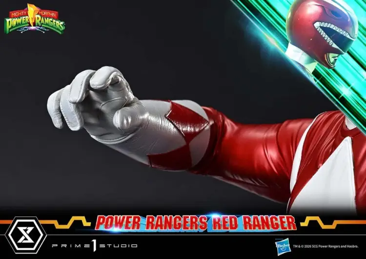 Prime 1 Studio Mighty Morphin Power Rangers Premium Masterline - Red Ranger 1/4 62 cm
