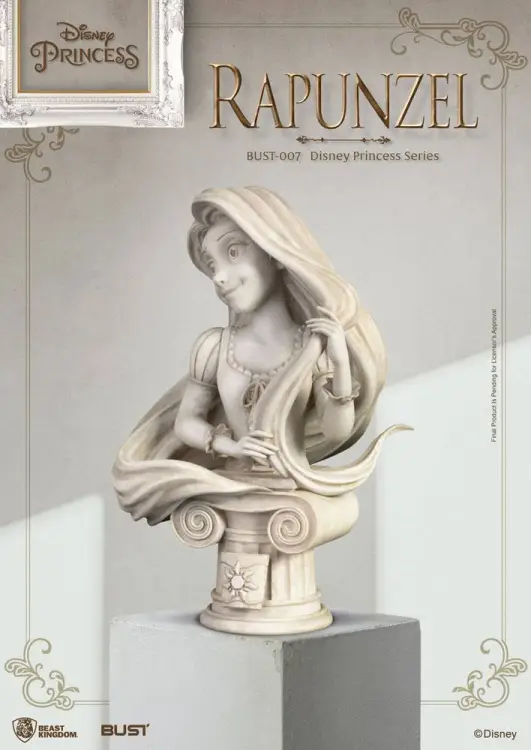 DISNEY - Roszpunka - Popiersie Księżniczki Seria PVC 15cm