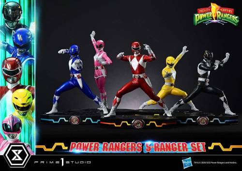 Prime 1 Studio Mighty Morphin Power Rangers Premium Masterline Figurki 5-Pack 1/4 57 cm