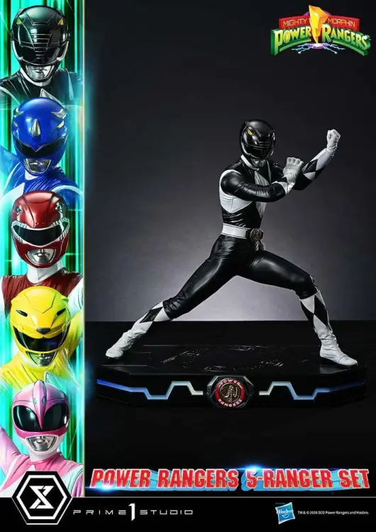 Prime 1 Studio Mighty Morphin Power Rangers Premium Masterline Figurki 5-Pack 1/4 57 cm