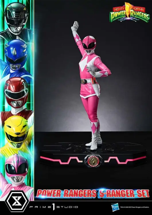 Prime 1 Studio Mighty Morphin Power Rangers Premium Masterline Figurki 5-Pack 1/4 57 cm