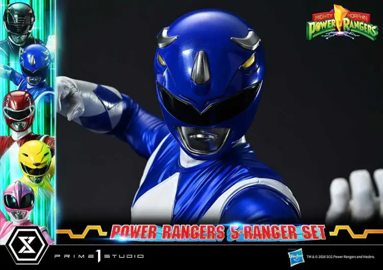Prime 1 Studio Mighty Morphin Power Rangers Premium Masterline Figurki 5-Pack 1/4 57 cm