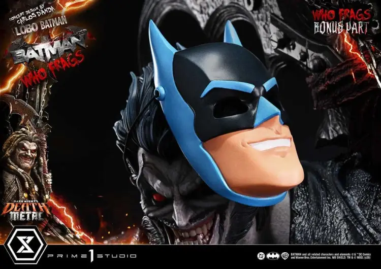 Prime 1 Studio Dark Nights: Death Metal Museum Masterline - Lobo Batman: Batman Who Frags - Deluxe Bonus Version - Statue 1/3 (81 cm)