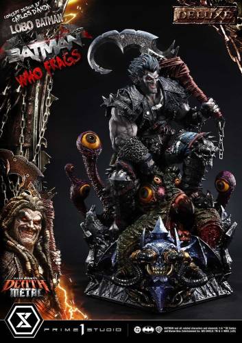 Prime 1 Studio Dark Nights: Death Metal - Lobo Batman - Museum Masterline Statue Deluxe Version 1/3 (81 cm)