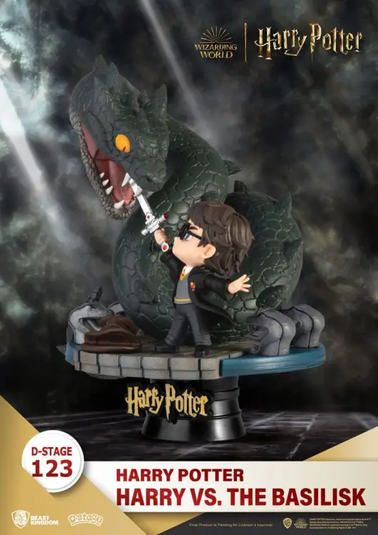 HARRY POTTER - VS the Basilisk - Statua D-Stage Diorama PVC 16cm