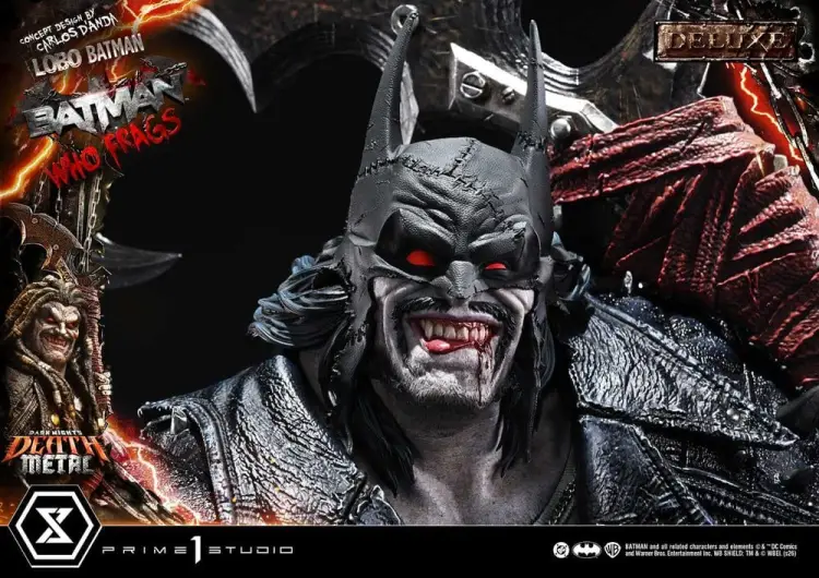 Prime 1 Studio Dark Nights: Death Metal - Lobo Batman - Museum Masterline Statue Deluxe Version 1/3 (81 cm)