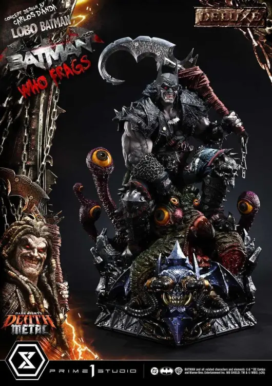 Prime 1 Studio Dark Nights: Death Metal - Lobo Batman - Museum Masterline Statue Deluxe Version 1/3 (81 cm)