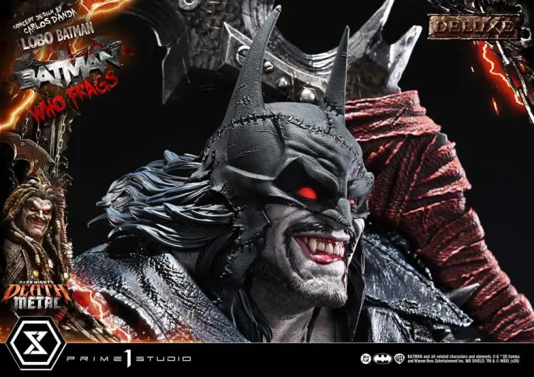 Prime 1 Studio Dark Nights: Death Metal - Lobo Batman - Museum Masterline Statue Deluxe Version 1/3 (81 cm)