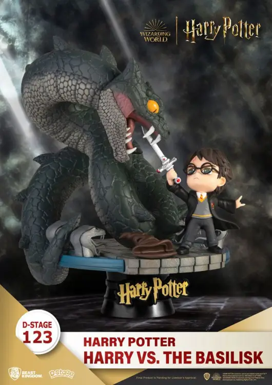 HARRY POTTER - VS the Basilisk - Statua D-Stage Diorama PVC 16cm