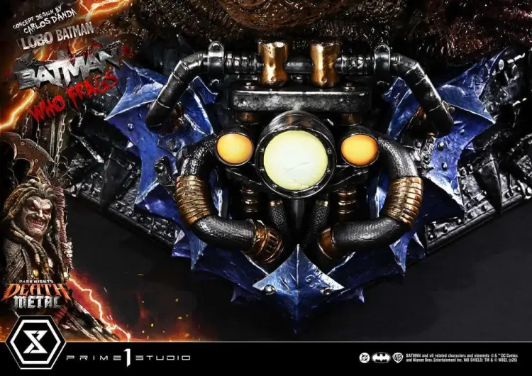 Prime 1 Studio Dark Nights: Death Metal - Lobo Batman - Museum Masterline Statue Deluxe Version 1/3 (81 cm)