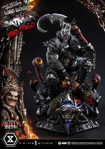 Prime 1 Studio Dark Nights: Death Metal Museum Masterline - Lobo Batman: Batman Who Frags - Statua 1/3 Scale (81 cm)
