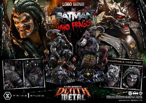 Prime 1 Studio Dark Nights: Death Metal Museum Masterline - Lobo Batman: Batman Who Frags - Statua 1/3 Scale (81 cm)