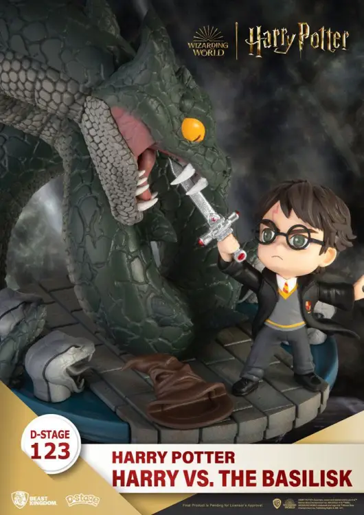 HARRY POTTER - VS the Basilisk - Statua D-Stage Diorama PVC 16cm