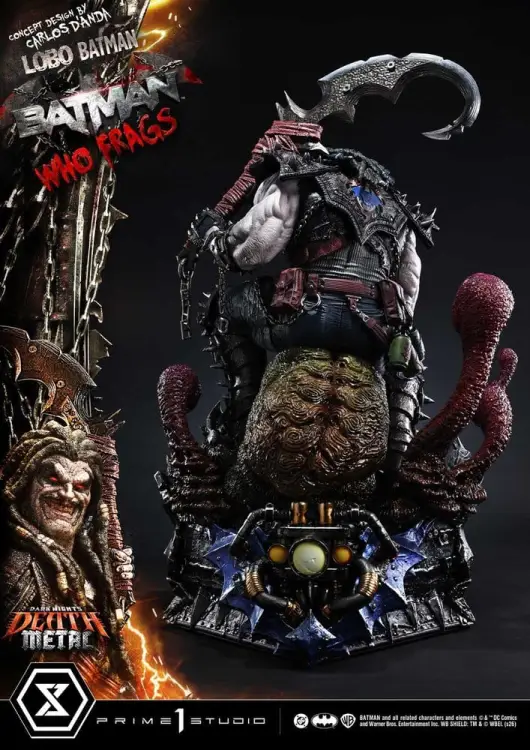 Prime 1 Studio Dark Nights: Death Metal Museum Masterline - Lobo Batman: Batman Who Frags - Statua 1/3 Scale (81 cm)