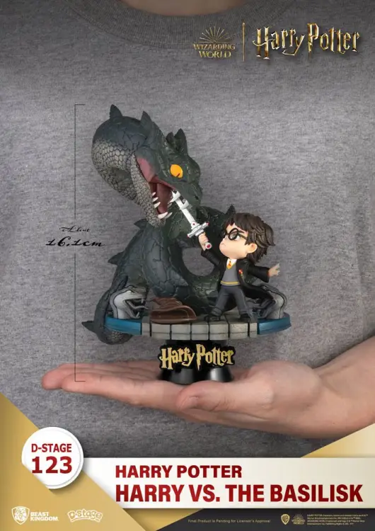 HARRY POTTER - VS the Basilisk - Statua D-Stage Diorama PVC 16cm