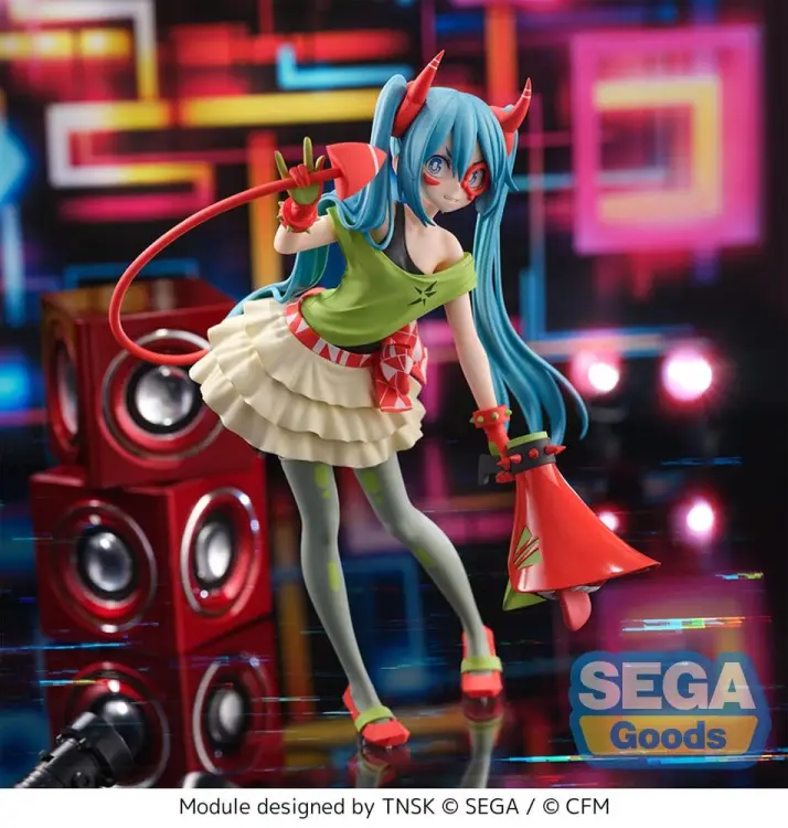 Sega Hatsune Miku Project DIVA X - Hatsune Miku - DE:MONSTAR T.R. Figurka #22cm
