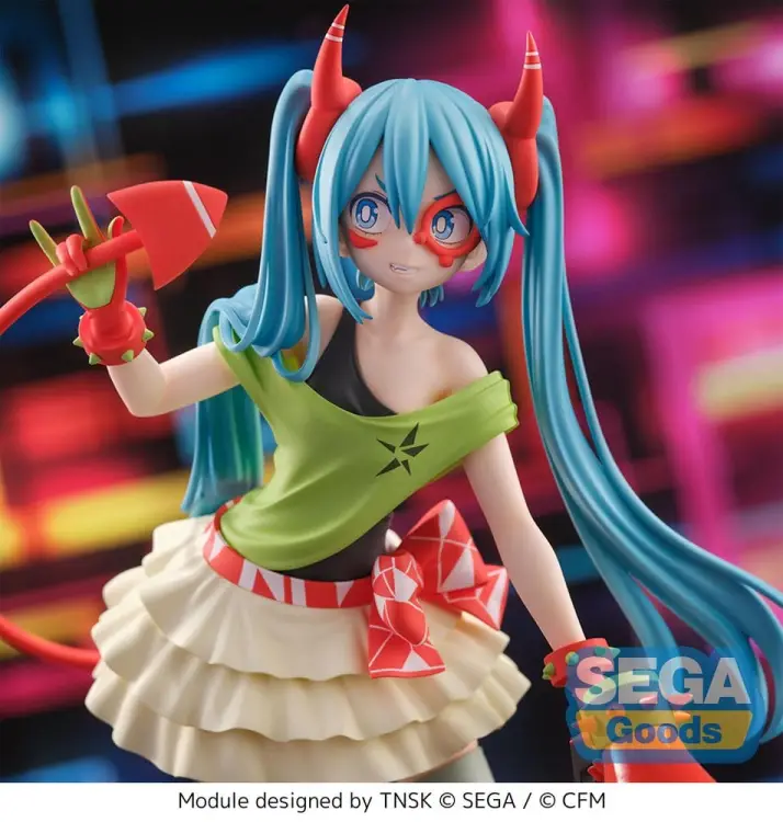 Sega Hatsune Miku Project DIVA X - Hatsune Miku - DE:MONSTAR T.R. Figurka #22cm