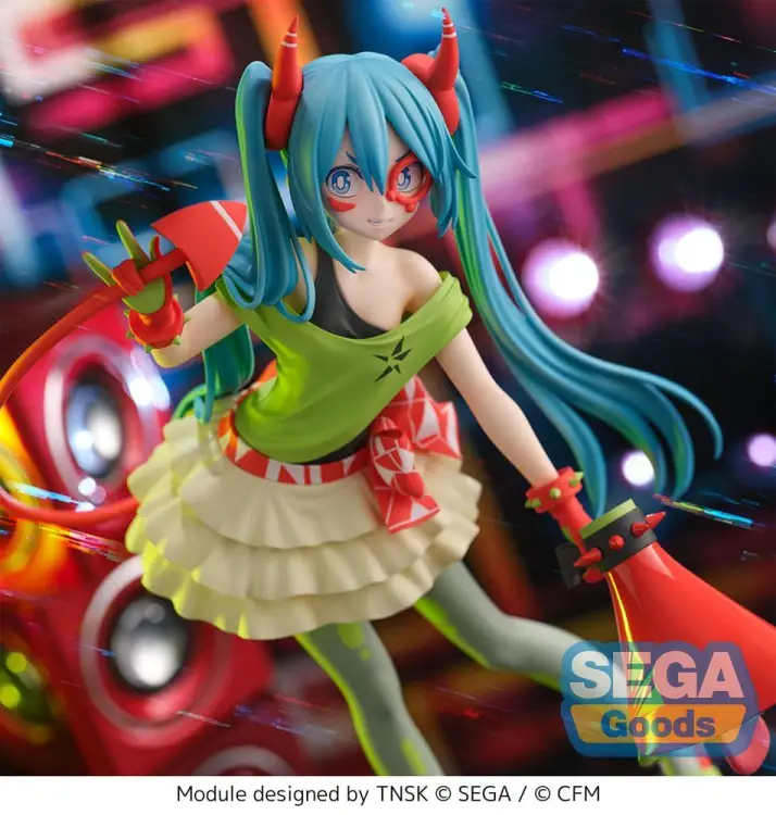 Sega Hatsune Miku Project DIVA X - Hatsune Miku - DE:MONSTAR T.R. Figurka #22cm