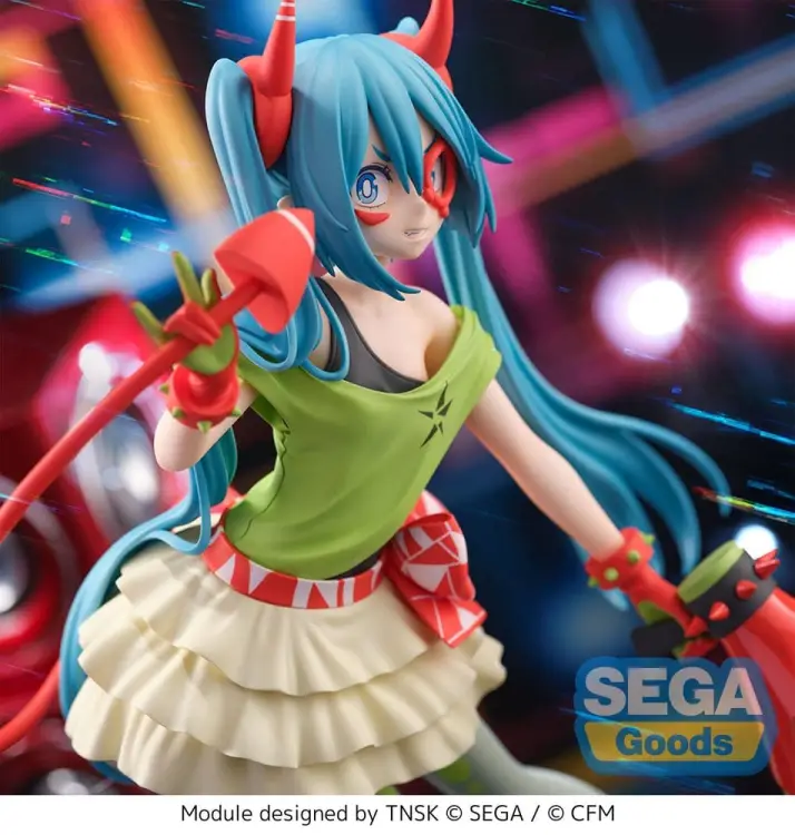 Sega Hatsune Miku Project DIVA X - Hatsune Miku - DE:MONSTAR T.R. Figurka #22cm