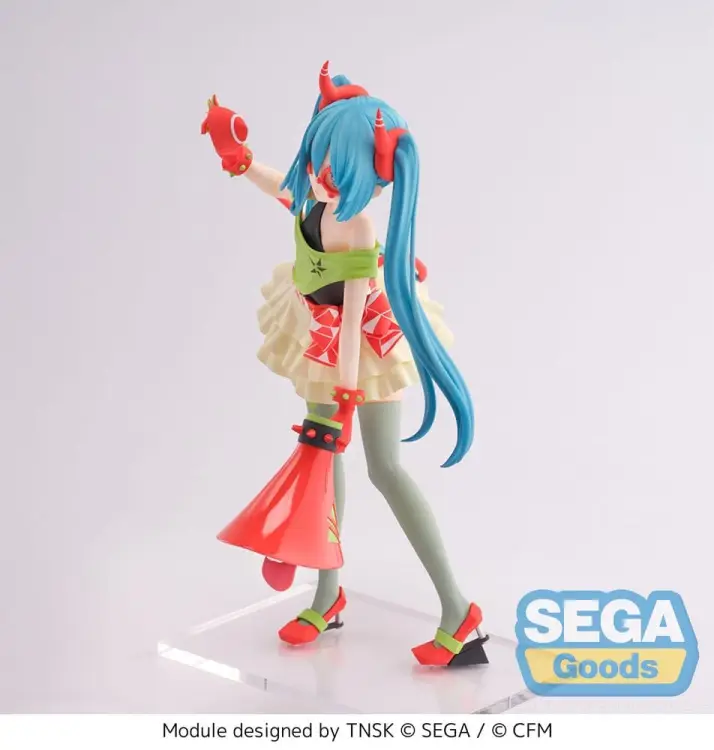 Sega Hatsune Miku Project DIVA X - Hatsune Miku - DE:MONSTAR T.R. Figurka #22cm