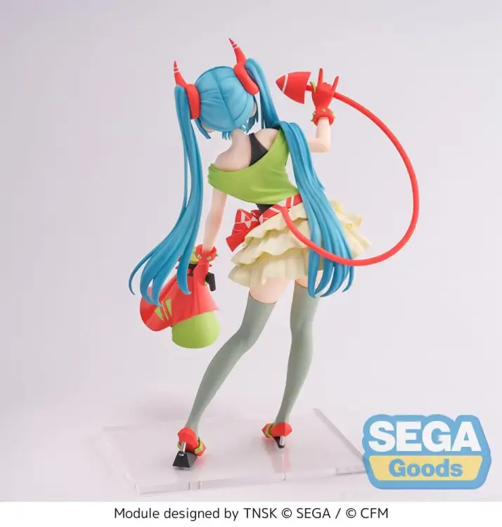 Sega Hatsune Miku Project DIVA X - Hatsune Miku - DE:MONSTAR T.R. Figurka #22cm