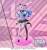 Sega Needy Girl Overdose - XStellar - Purple Lollipop Figurka #20cm