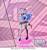 Sega Needy Girl Overdose - XStellar - Purple Lollipop Figurka #20cm