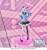 Sega Needy Girl Overdose - XStellar - Purple Lollipop Figurka #20cm