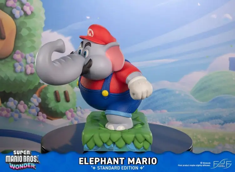 First 4 Figures Super Mario Bros. Wonder - Elephant Mario - Resin Statue Standard Edition 43 cm