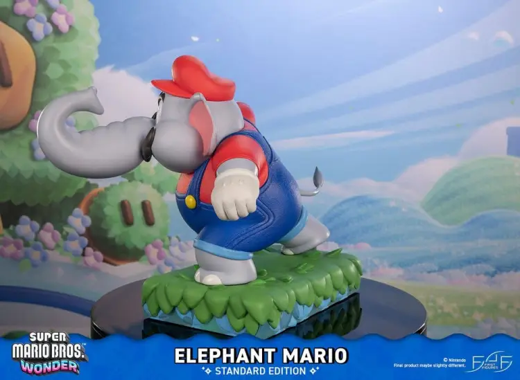 First 4 Figures Super Mario Bros. Wonder - Elephant Mario - Resin Statue Standard Edition 43 cm