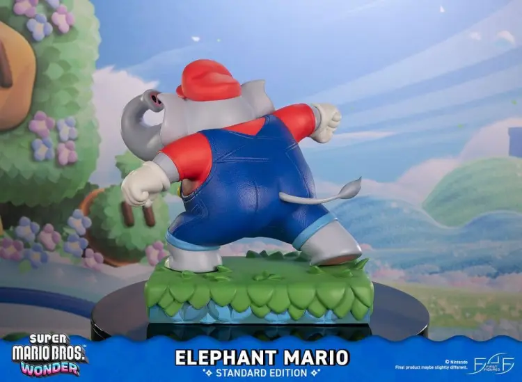 First 4 Figures Super Mario Bros. Wonder - Elephant Mario - Resin Statue Standard Edition 43 cm