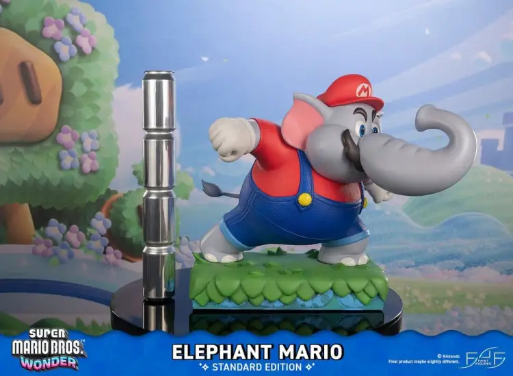First 4 Figures Super Mario Bros. Wonder - Elephant Mario - Resin Statue Standard Edition 43 cm