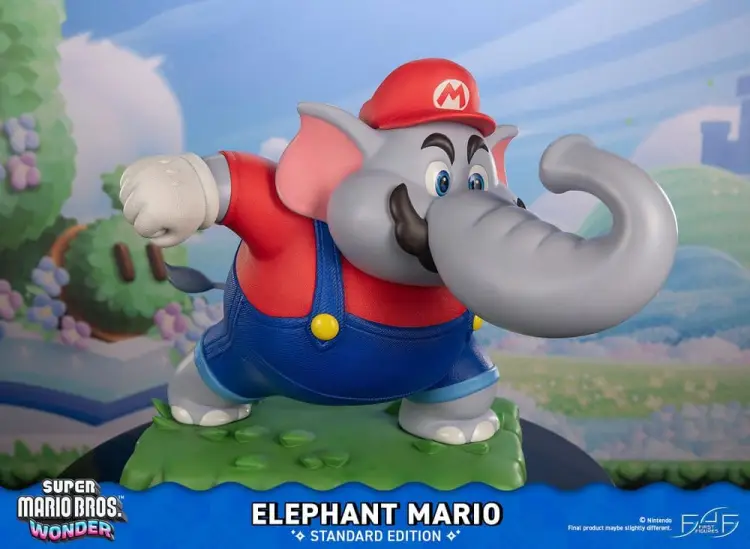 First 4 Figures Super Mario Bros. Wonder - Elephant Mario - Resin Statue Standard Edition 43 cm