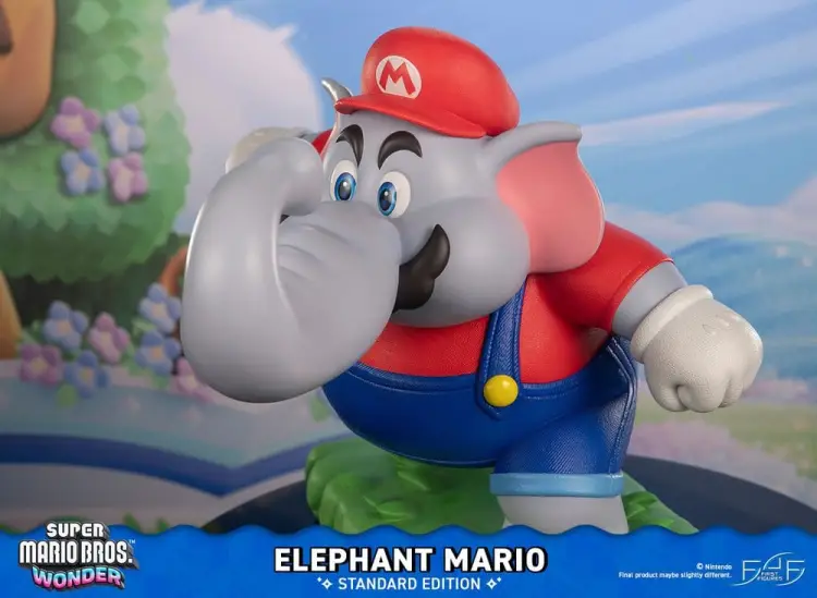 First 4 Figures Super Mario Bros. Wonder - Elephant Mario - Resin Statue Standard Edition 43 cm